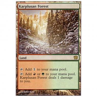 Karplusan Forest - Foresta di Karplus - [9ED] [EX] [Foil]