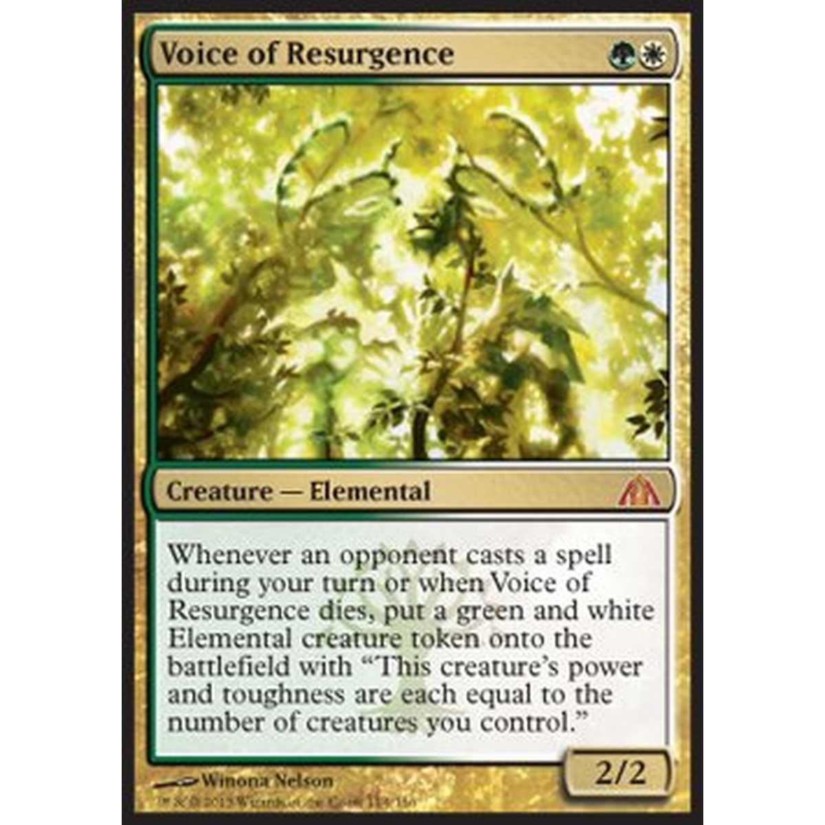 Voice of Resurgence - Voce della Rinascita - [DGM] [NM] [Foil]