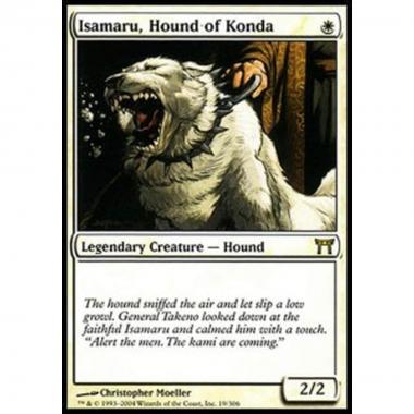 Isamaru, Hound of Konda - Isamaru, Hound of Konda - [CHK] [GD] [Foil]