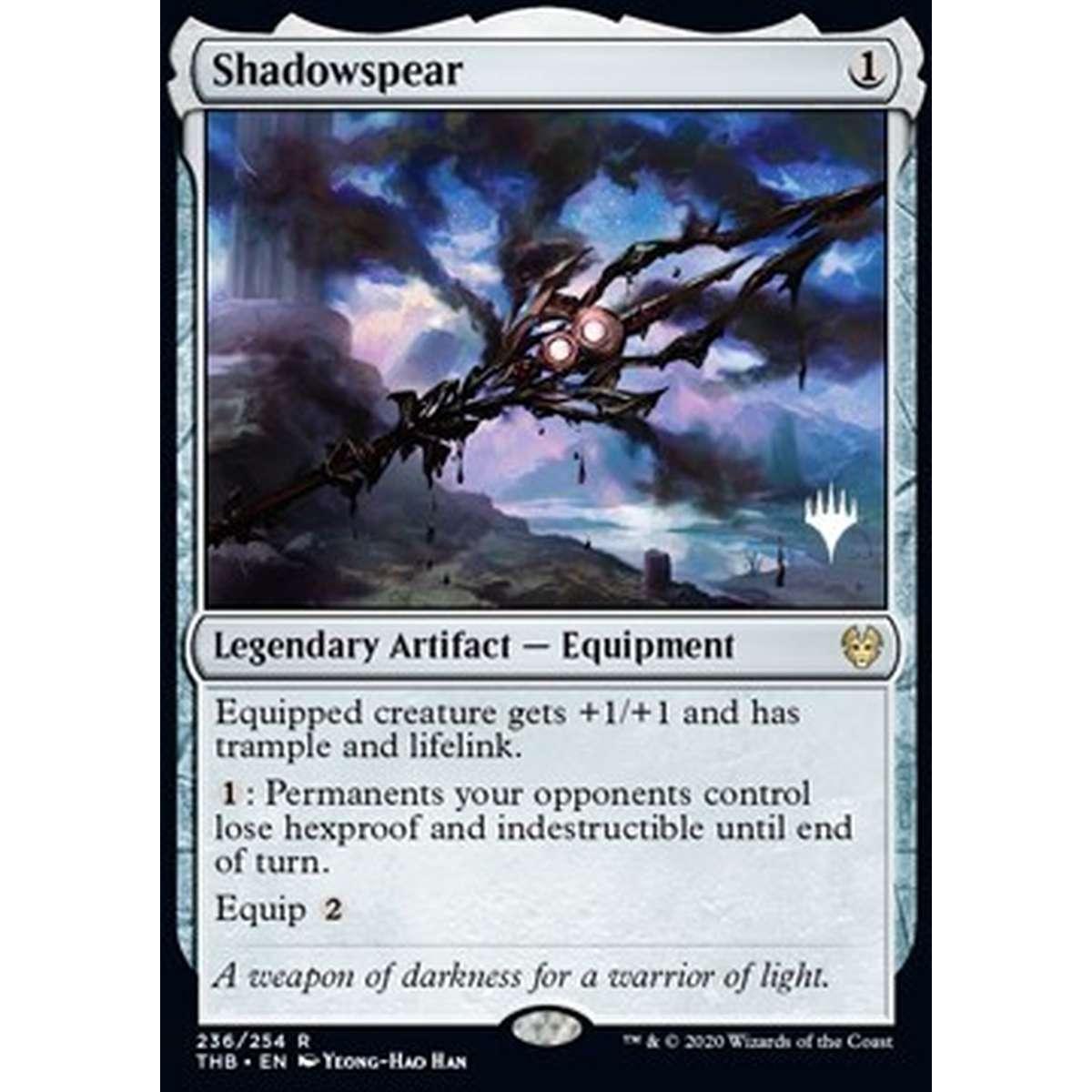 Shadowspear (V.1) - Lancia delle Tenebre (V.1) - [PTHB] [NM] [Foil]
