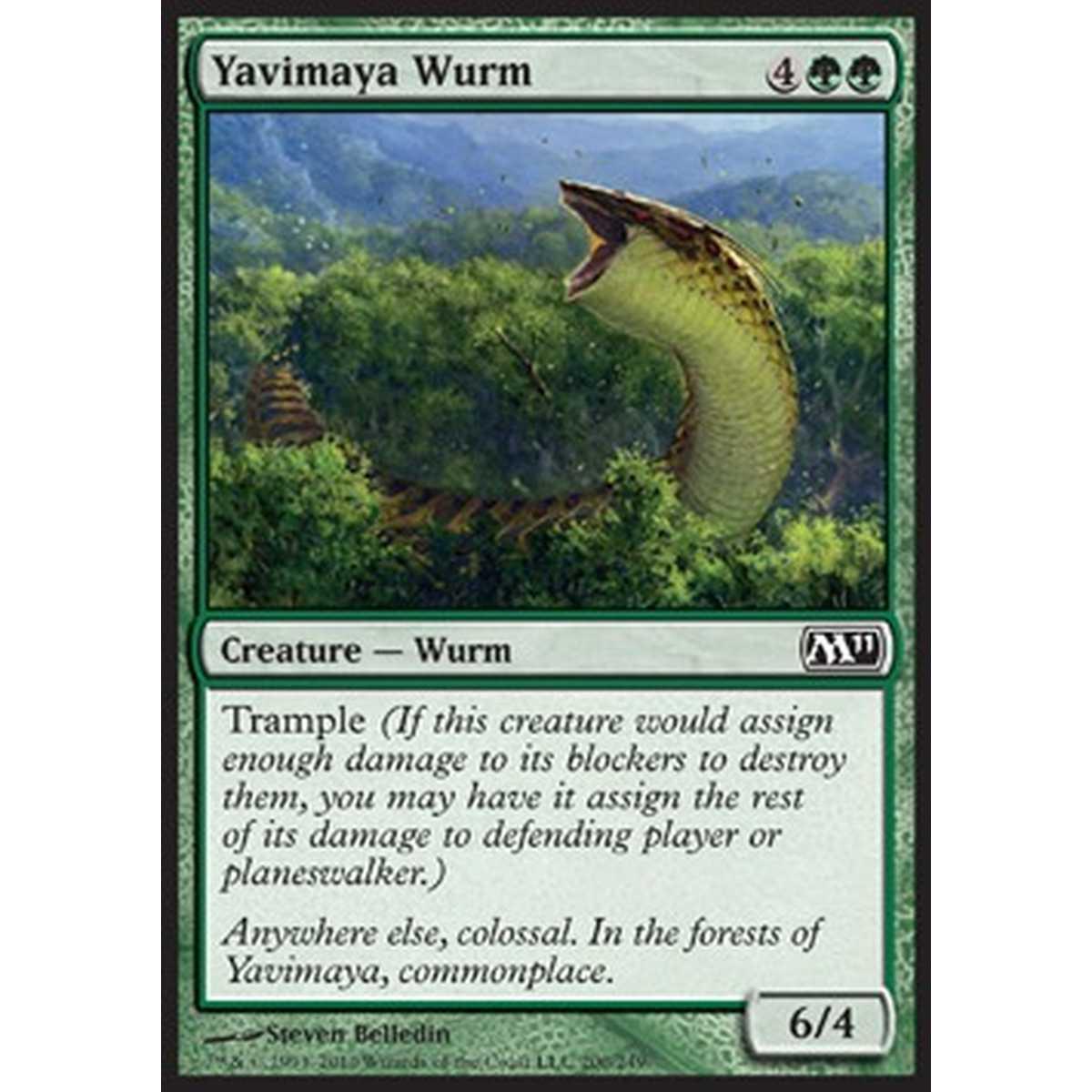 Yavimaya Wurm - Wurm di Yavimaya - [M11] [NM]