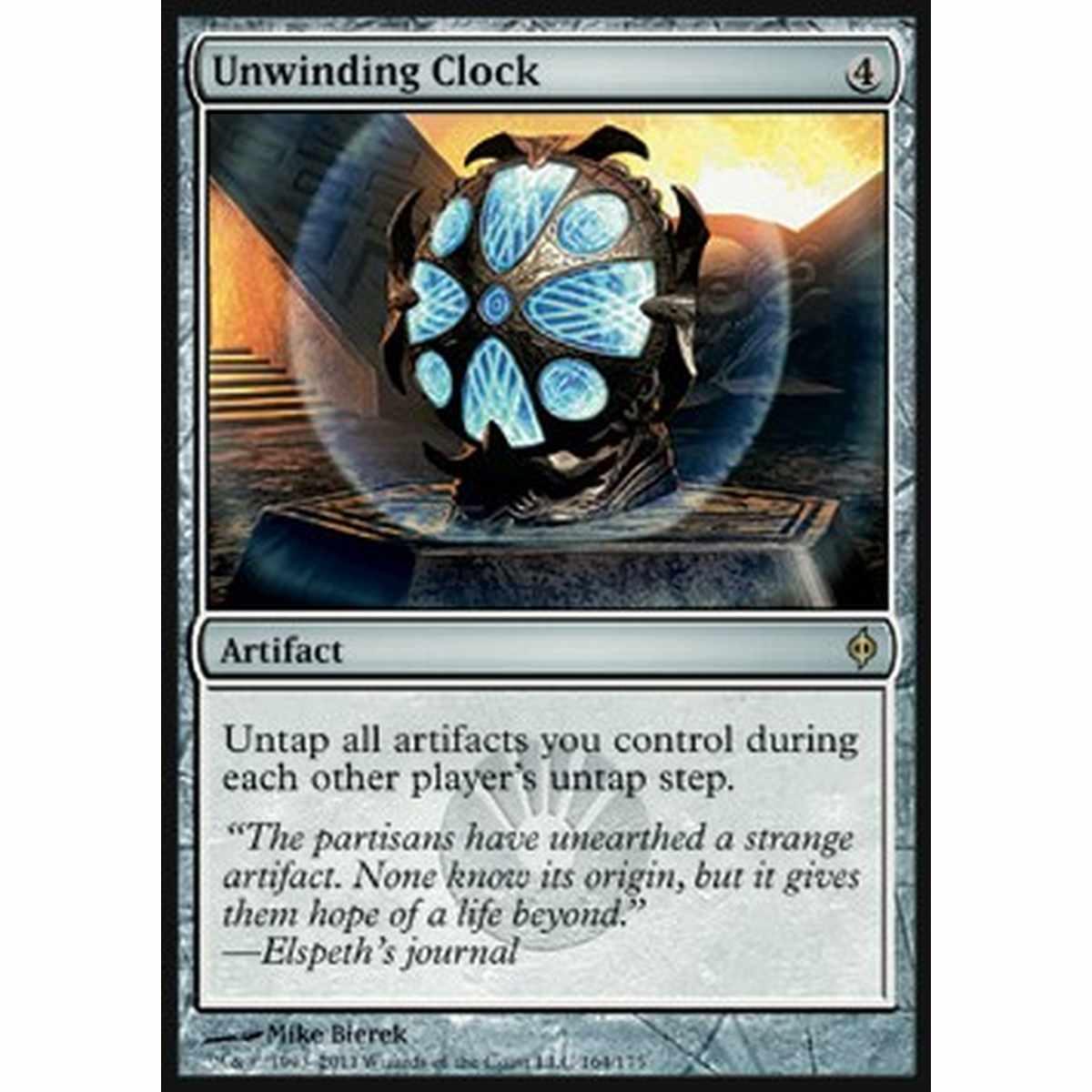 Unwinding Clock - Orologio a Scarica - [NPH] [EX] [Foil]