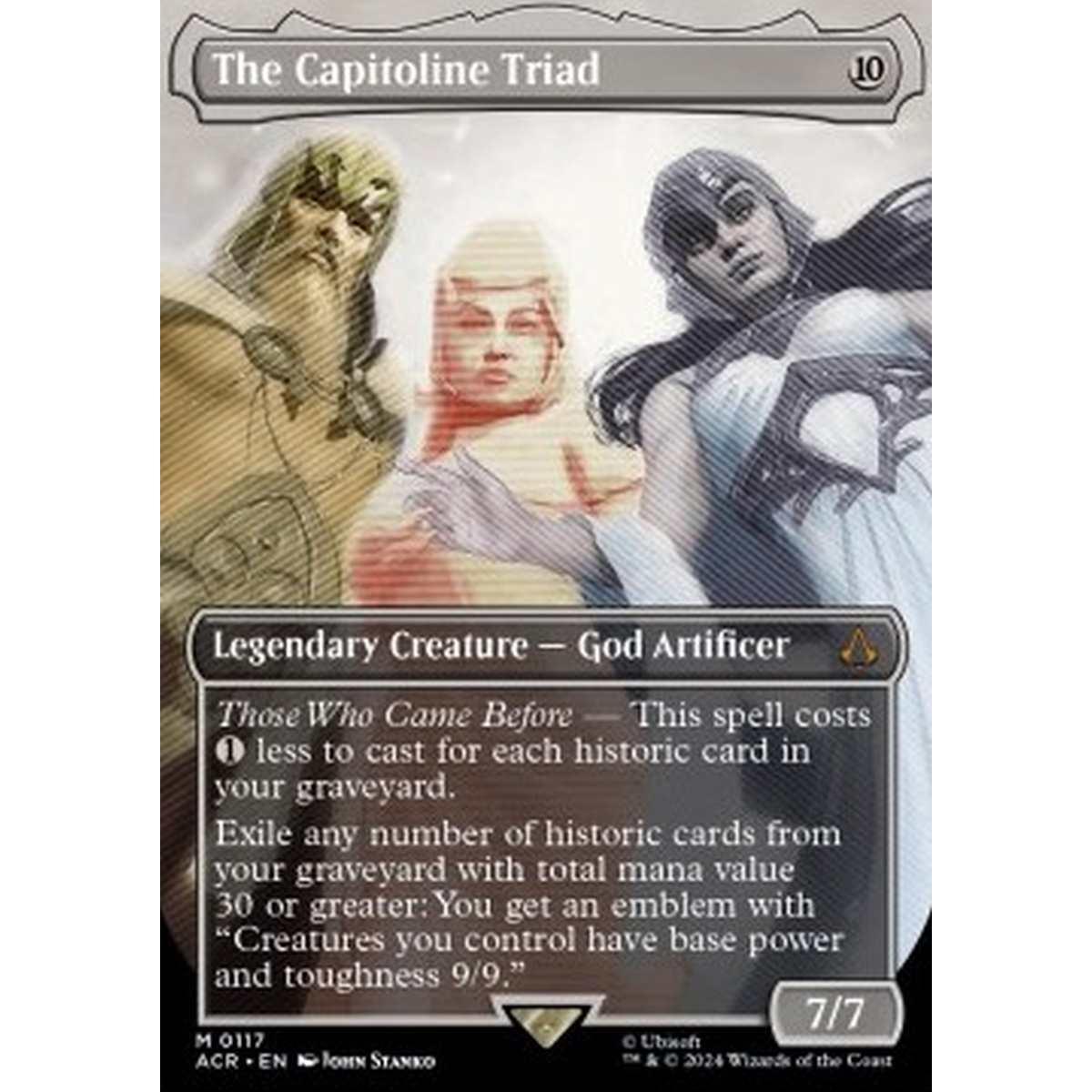 The Capitoline Triad (V.1) - The Capitoline Triad (V.1) - [XACR] [NM] [Foil]