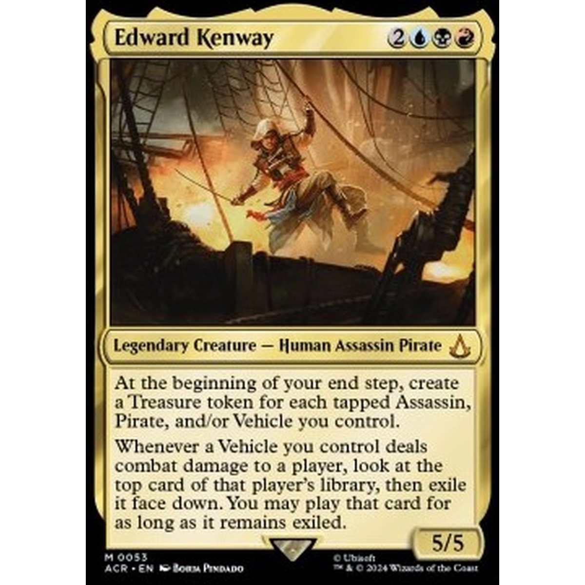 Edward Kenway - Edward Kenway - [ACR] [NM] [Foil]