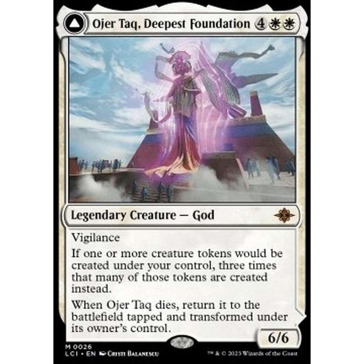 Ojer Taq, Deepest Foundation // Temple of Civilization - Ojer Taq, Deepest Foundation // Temple of Civilization - [LCI] [NM]