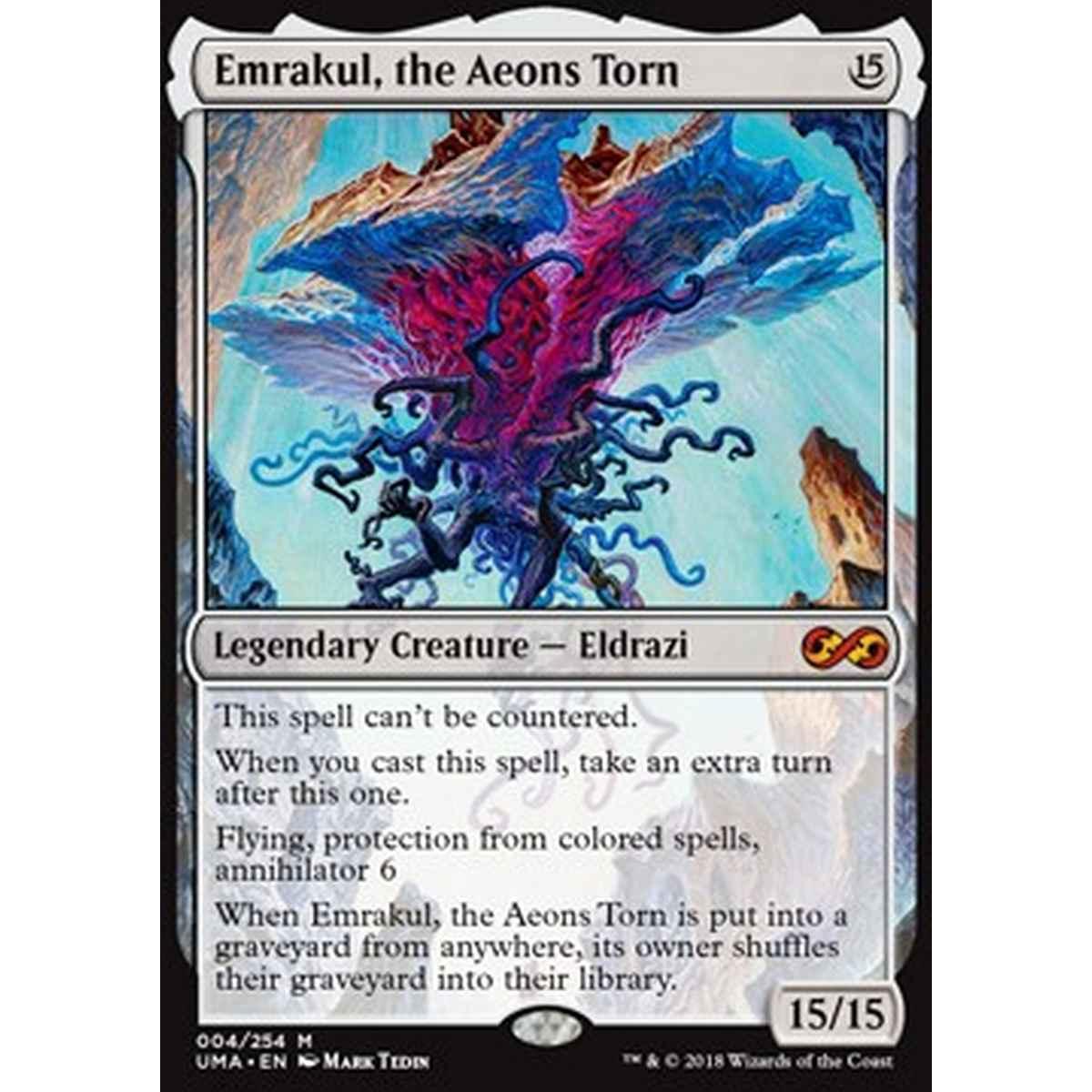 Emrakul, the Aeons Torn - Emrakul, the Aeons Torn - [UMA] [NM]