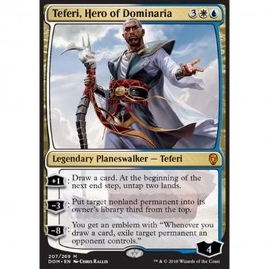 Teferi, Hero of Dominaria - Teferi, Hero of Dominaria - [DOM] [EX]