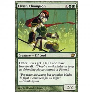 Elvish Champion - Campione Elfico - [9ED] [EX]