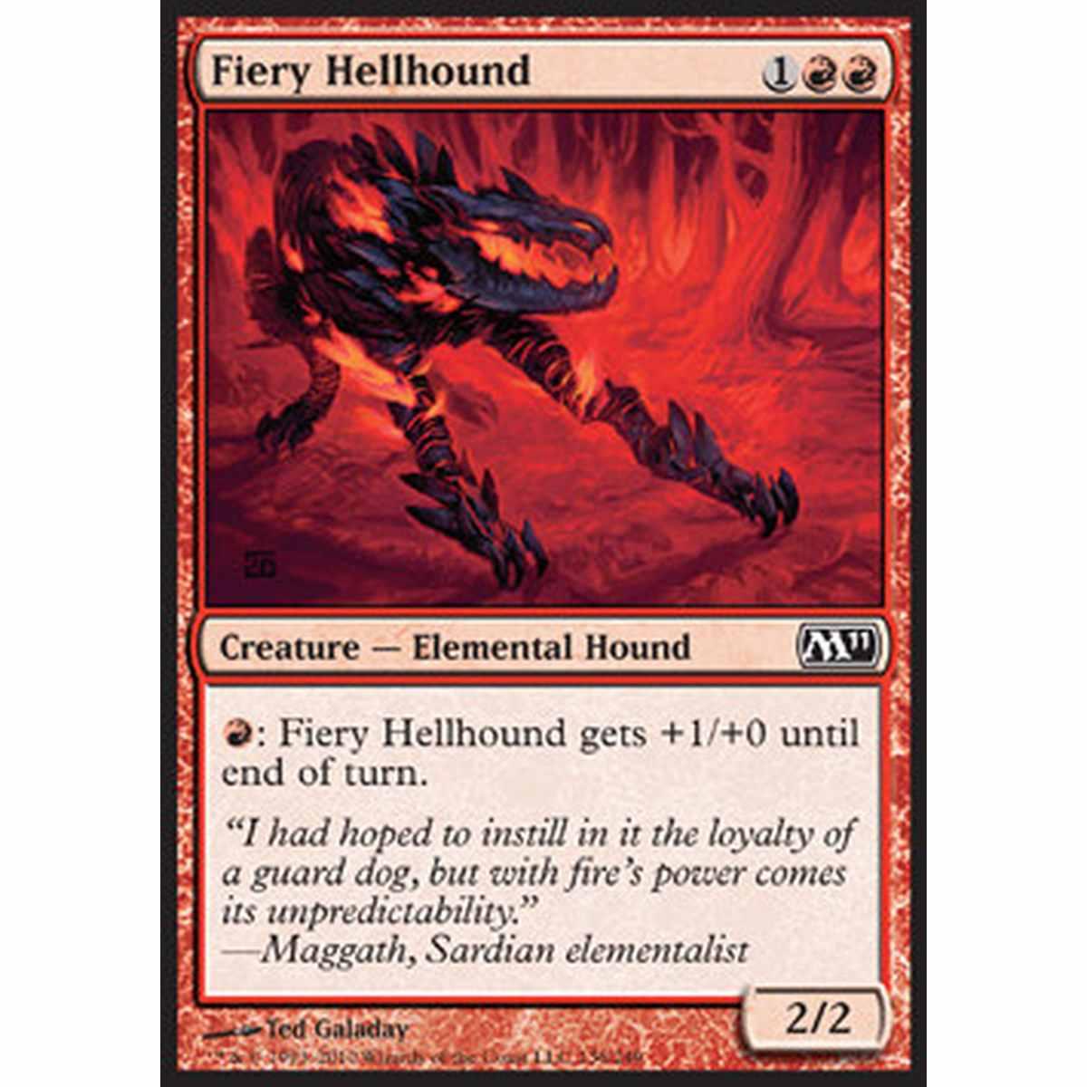 Fiery Hellhound - Segugio Infernale Focoso - [M11] [NM]