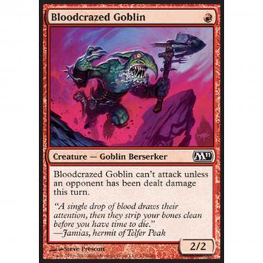 Bloodcrazed Goblin - Goblin Assetato di Sangue - [M11] [NM]