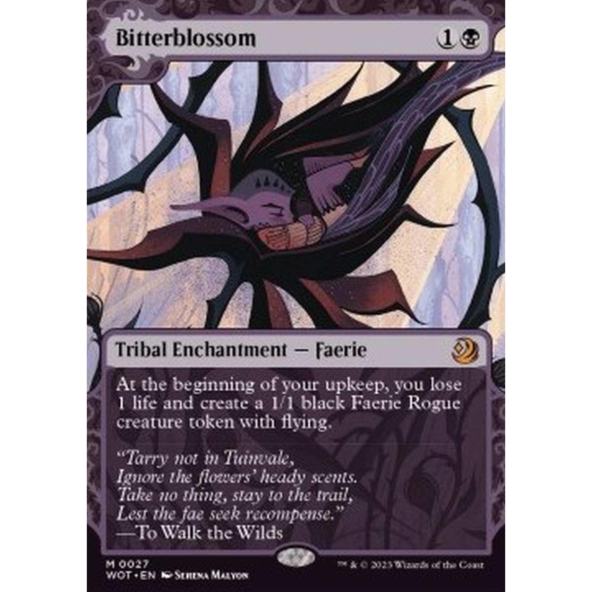 Bitterblossom (V.1) - Bitterblossom (V.1) - [WOT] [EX] [Foil]