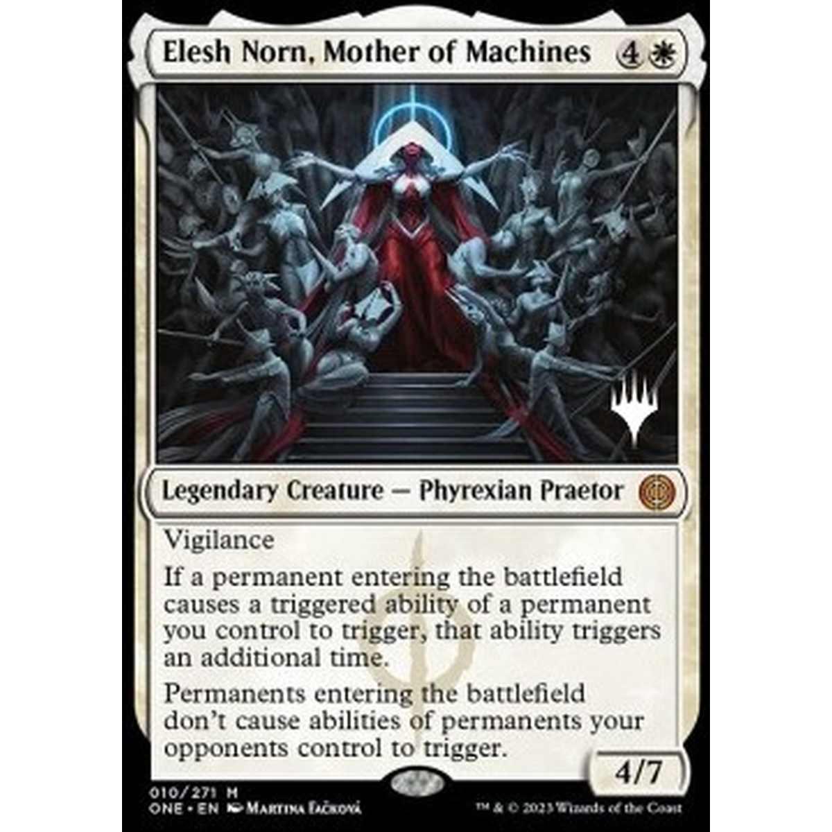 Elesh Norn, Mother of Machines (V.2) - Elesh Norn, Madre delle Macchine (V.2) - [PONE] [NM] [Foil]