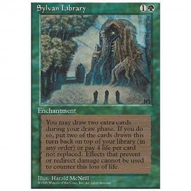 Sylvan Library - Sylvan Library - [4ED] [EX]