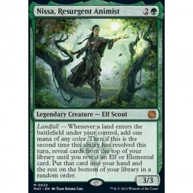 Nissa, Resurgent Animist - Nissa, Animista Rinascente - [MAT] [NM]