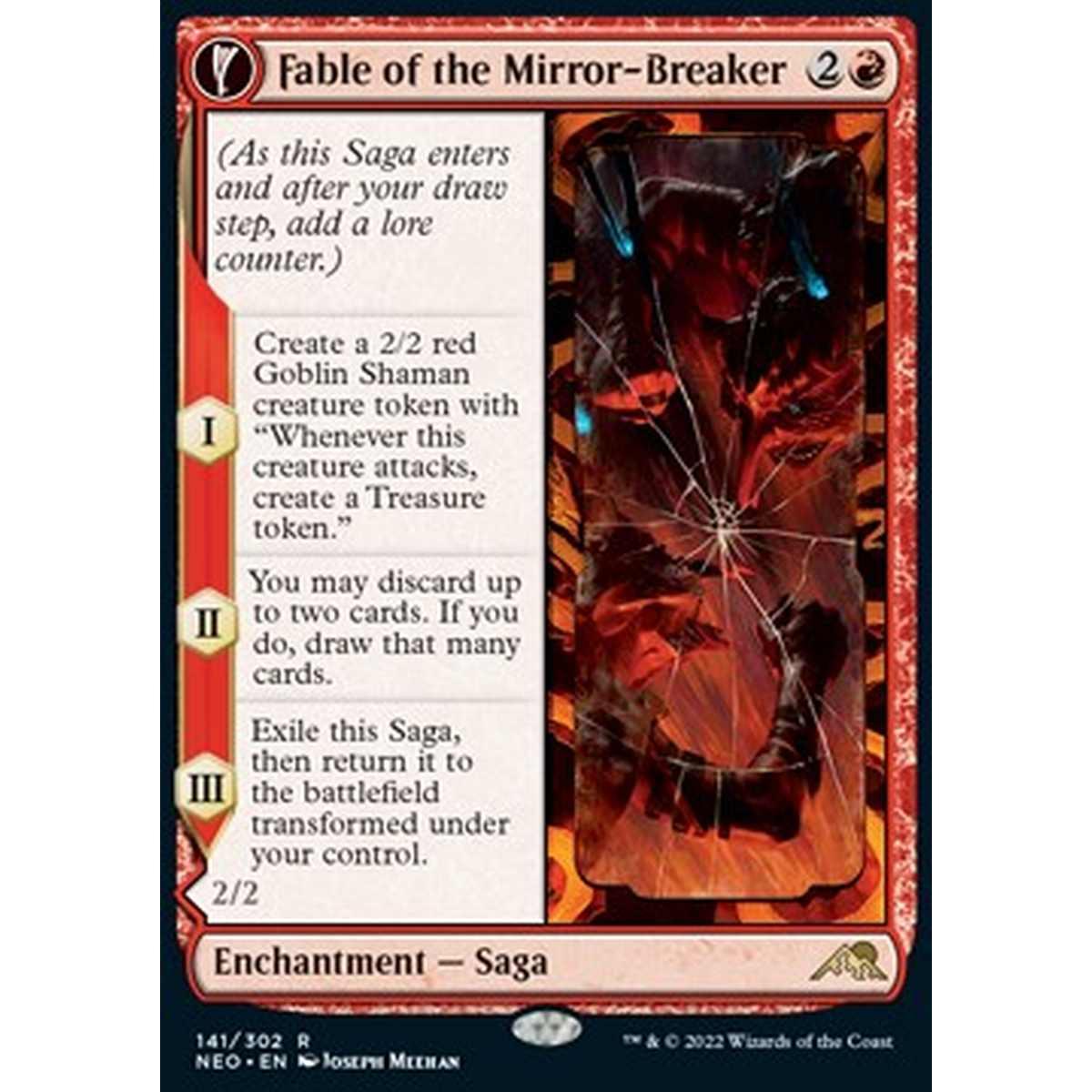 Fable of the Mirror-Breaker // Reflection of Kiki-Jiki - Fable of the Mirror-Breaker // Reflection of Kiki-Jiki - [NEO] [EX] [Foil]