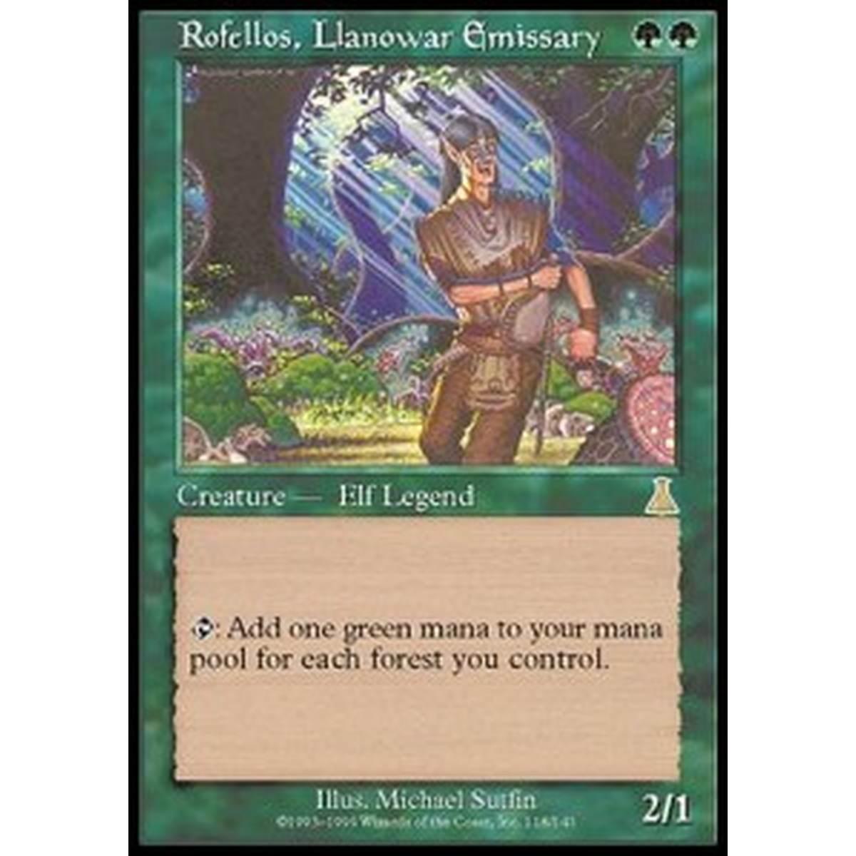 Rofellos, Llanowar Emissary - Rofellos, Llanowar Emissary - [UDS] [GD]