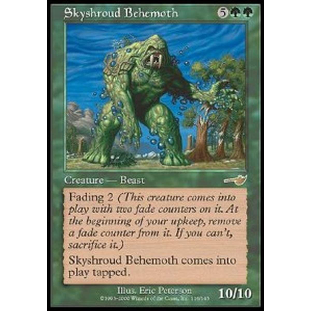 Skyshroud Behemoth - Behemoth di Cielsudario - [NEM] [EX] [Foil]