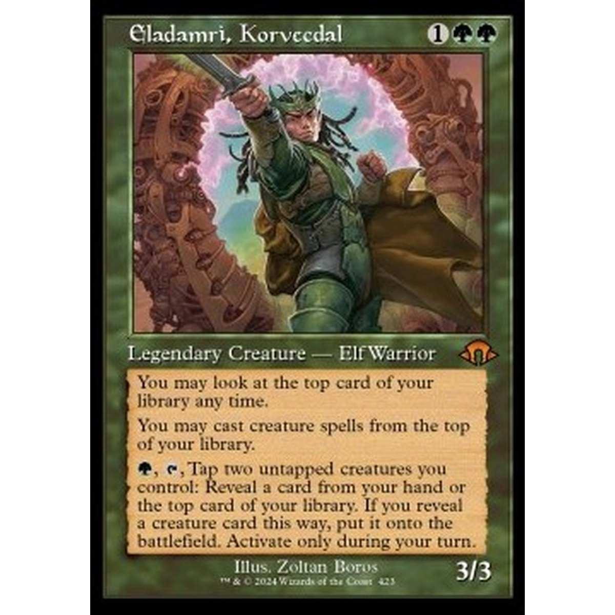 Eladamri, Korvecdal (V.2) - Eladamri, Korvecdal (V.2) - [XMH3] [NM] [Foil]
