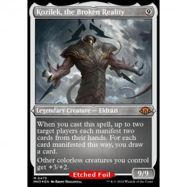 Kozilek, the Broken Reality (V.3) - Kozilek, the Broken Reality (V.3) - [XMH3] [NM] [Foil]
