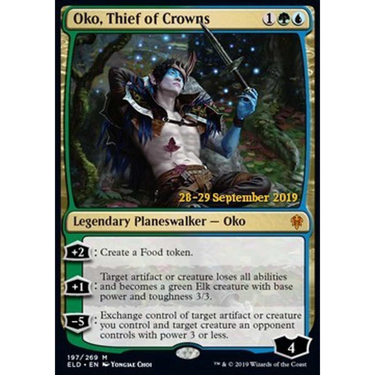 Oko, Thief of Crowns (V.1) - Oko, Ladro di Corone (V.1) - [PELD] [NM] [Foil]