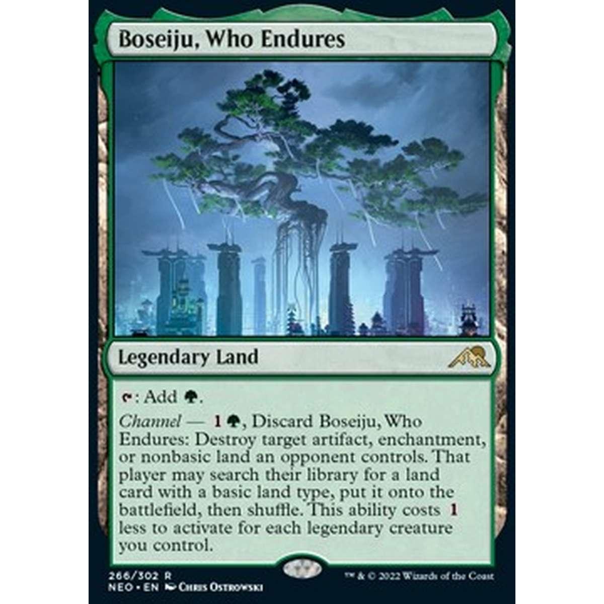 Boseiju, Who Endures - Boseiju, Who Endures - [NEO] [NM] [Foil]