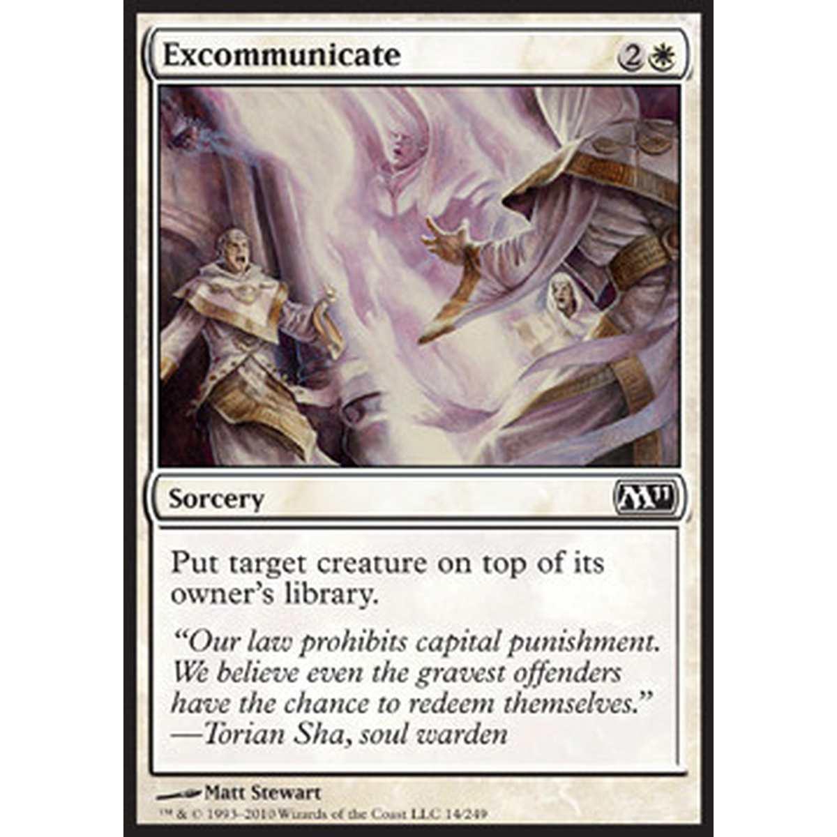 Excommunicate - Scomunicare - [M11] [NM]