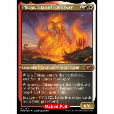 Phlage, Titan of Fire's Fury (V.2) - Phlage, Titan of Fire's Fury (V.2) - [XMH3] [NM] [Foil]
