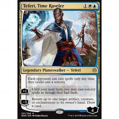 Teferi, Time Raveler - ã’è§£ãè€ã€ããã§ãªã - [WAR] [NM] [Foil]