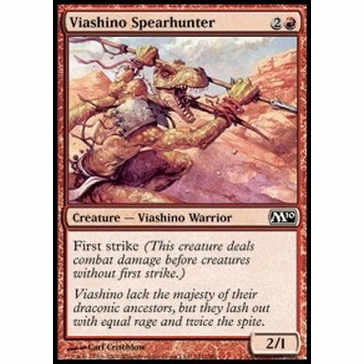 Viashino Spearhunter - Cacciatore Astato Viashino - [M10] [NM]