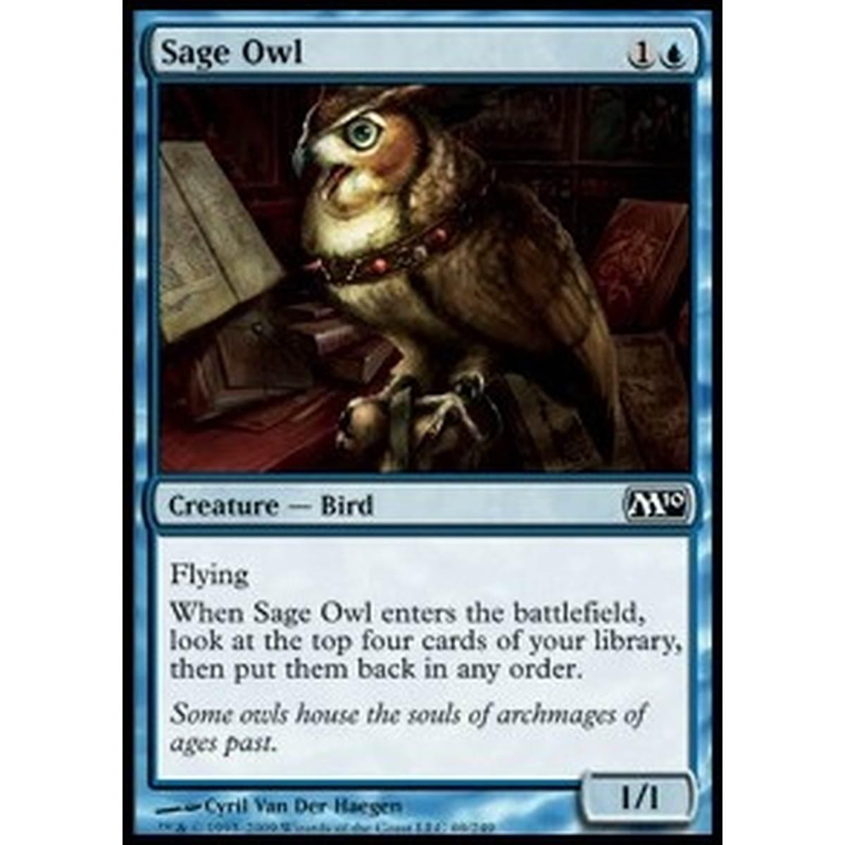 Sage Owl - Gufo Sapiente - [M10] [NM]