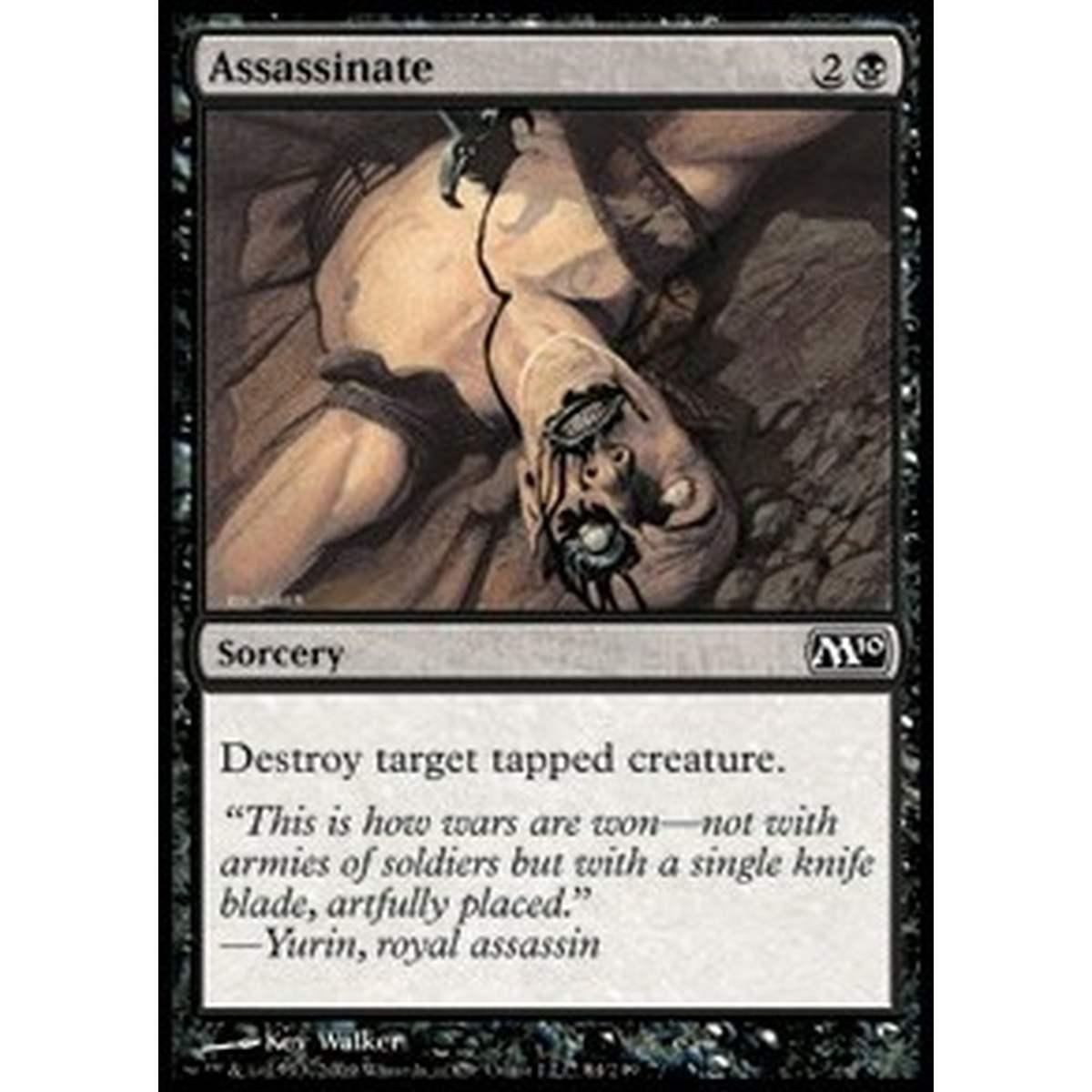 Assassinate - Assassinare - [M10] [NM]