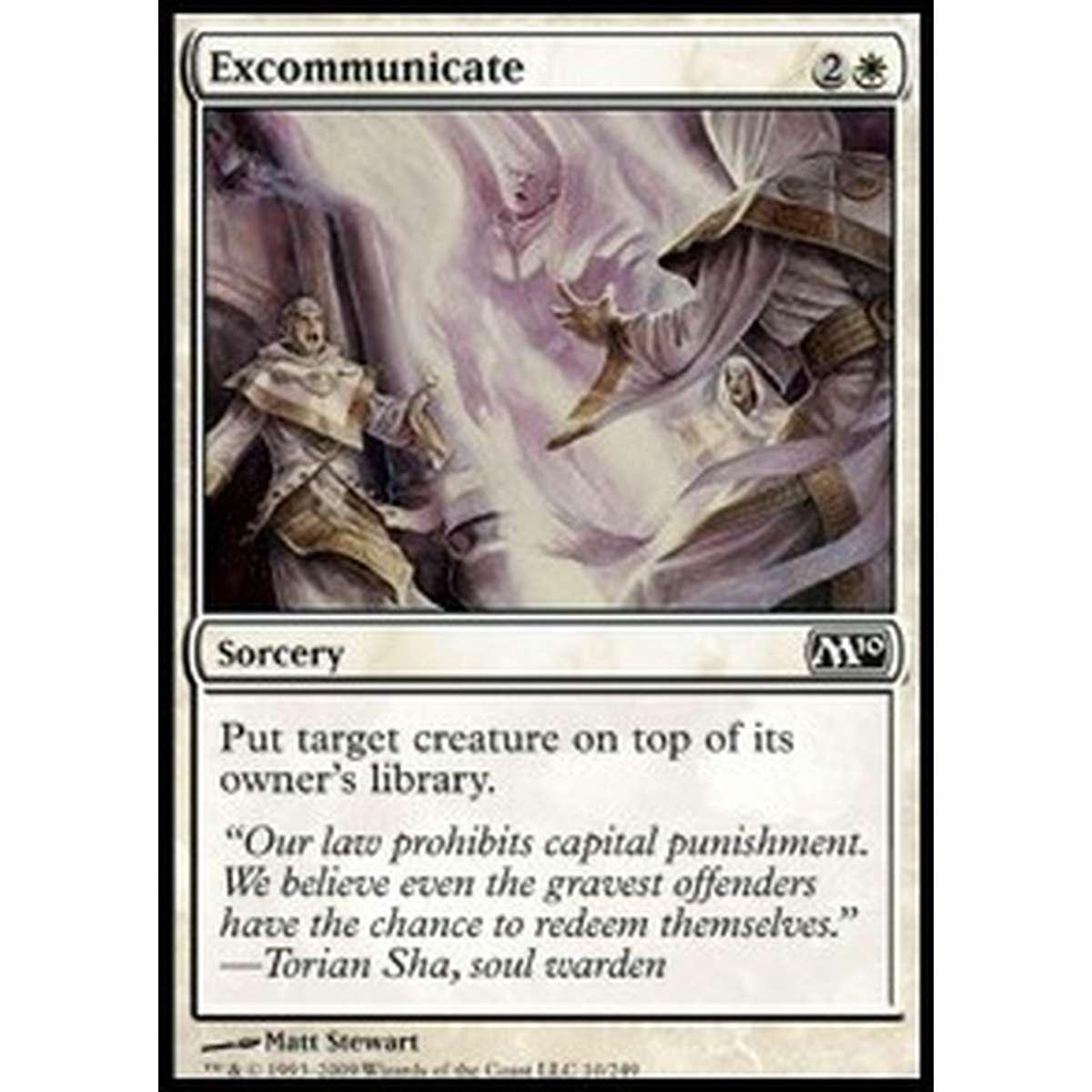 Excommunicate - Scomunicare - [M10] [NM]