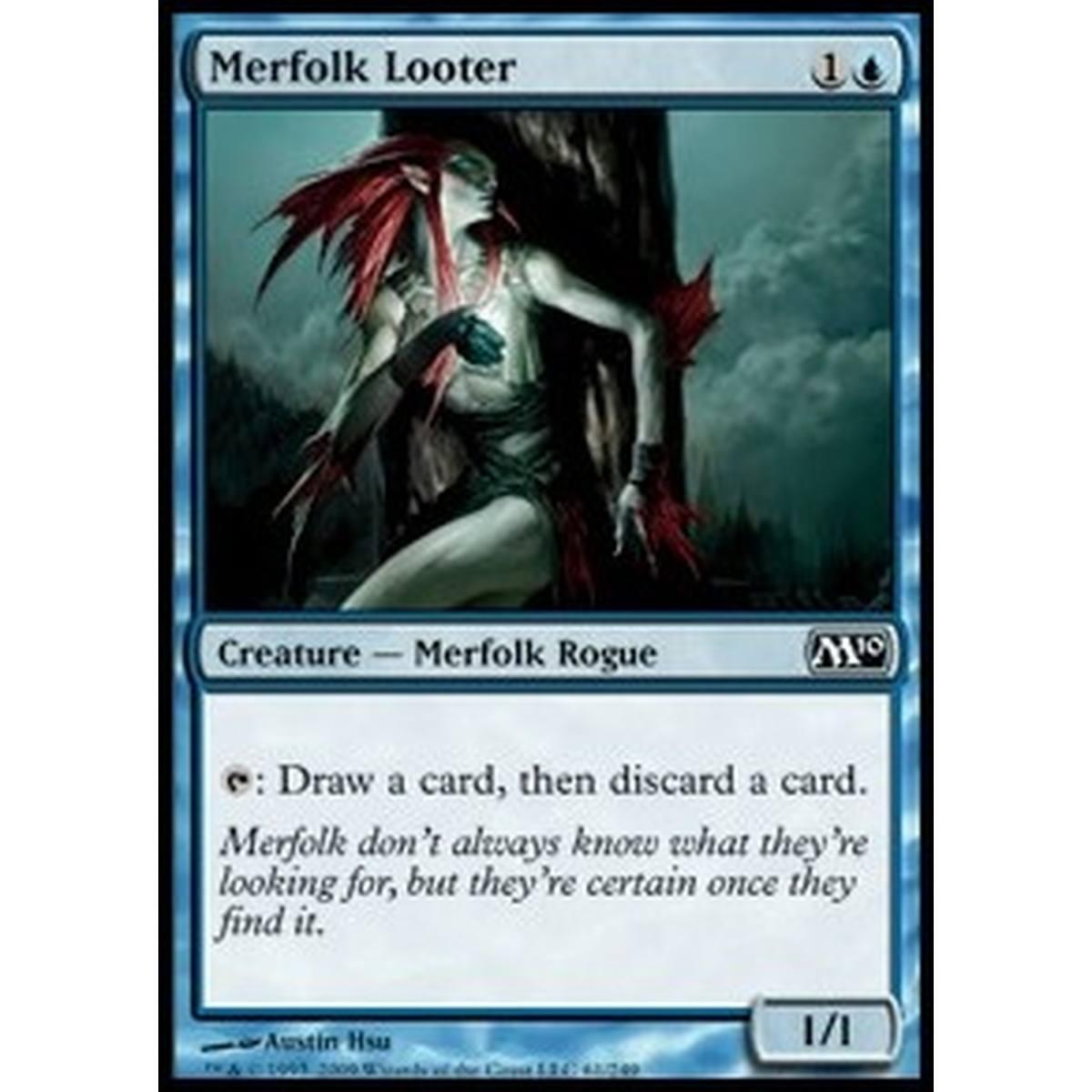 Merfolk Looter - Tritone Saccheggiatore - [M10] [NM]