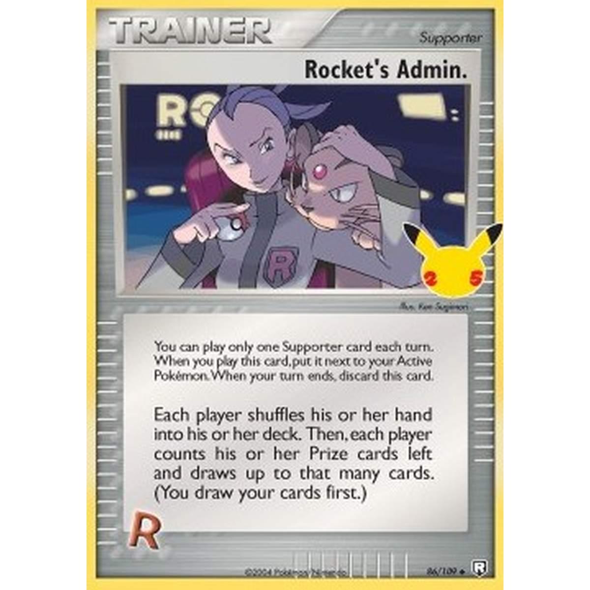 Rocket's Admin. - Rocket's Admin. - [CEL] [NM]