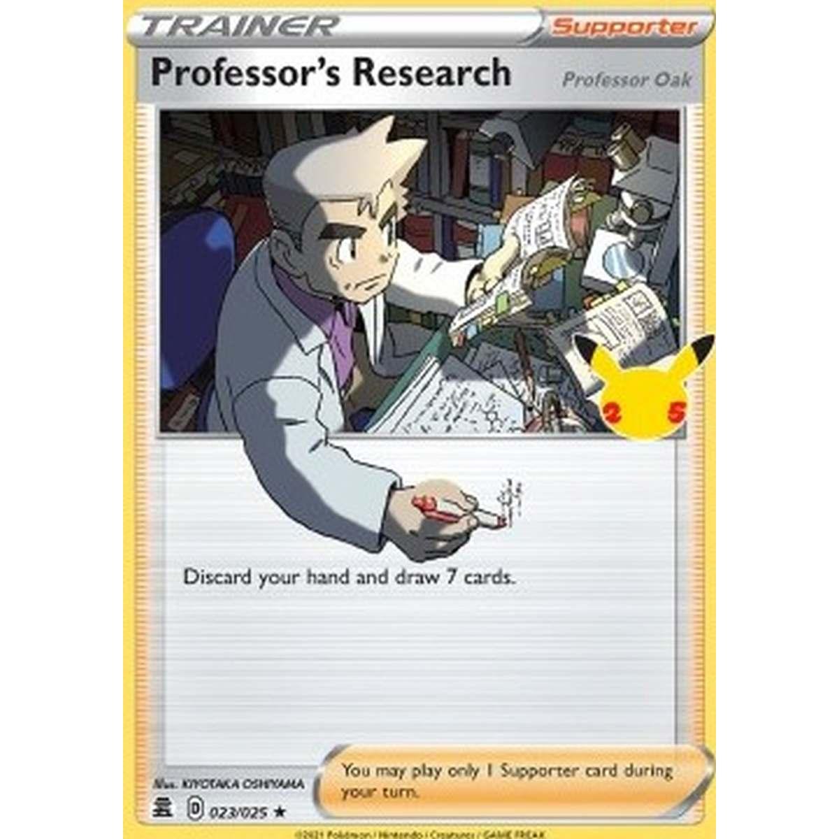 Professor's Research - Professor Oak - Professor's Research - Professor Oak - [CEL] [NM]