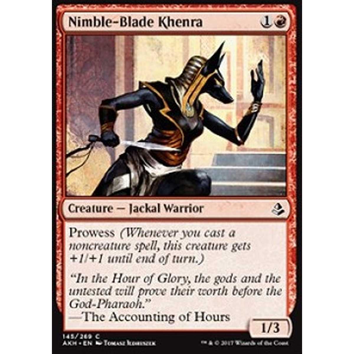 Nimble-Blade Khenra - Khenra dall'Agile Lama - [AKH] [NM]