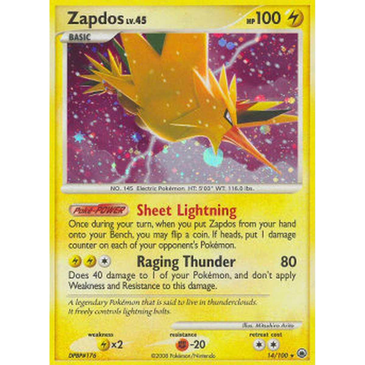 Zapdos Lv.45  - Zapdos Lv.45  - [MD] [EX]