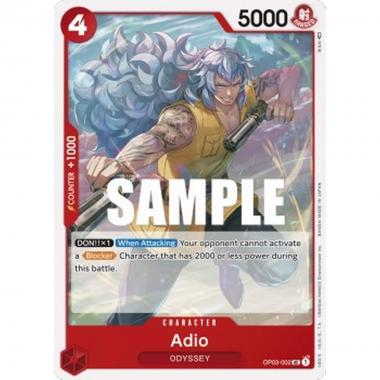 Adio (OP03-002) - Adio (OP03-002) - [OP03] [NM]