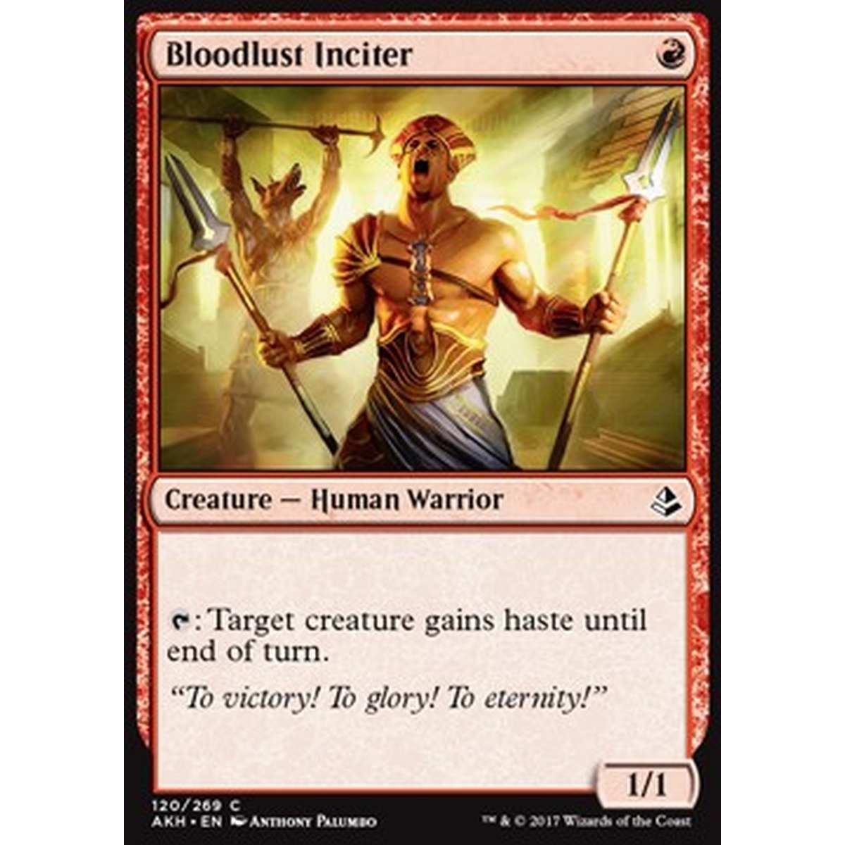 Bloodlust Inciter - Fomentatore della Sete di Sangue - [AKH] [NM]