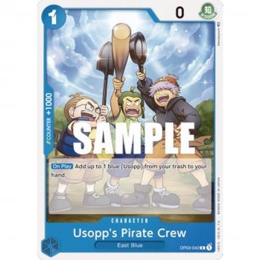 Usopp's Pirate Crew (OP03-042) - Usopp's Pirate Crew (OP03-042) - [OP03] [NM]
