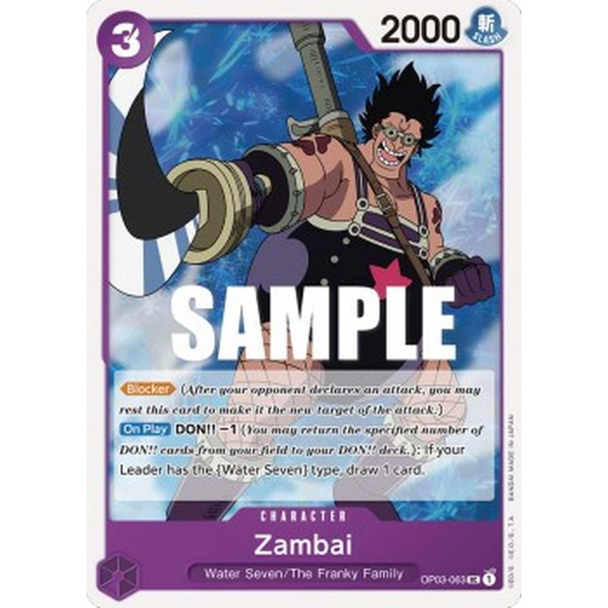 Zambai (OP03-063) - Zambai (OP03-063) - [OP03] [NM]