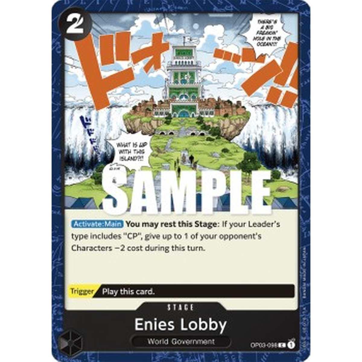 Enies Lobby (OP03-098) - Enies Lobby (OP03-098) - [OP03] [NM]