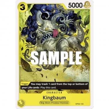 Kingbaum (OP03-100) - Kingbaum (OP03-100) - [OP03] [NM]