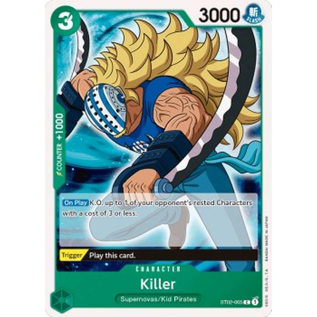 Killer (ST02-005) (V.1) - Killer (ST02-005) (V.1) - [ST-02] [NM]
