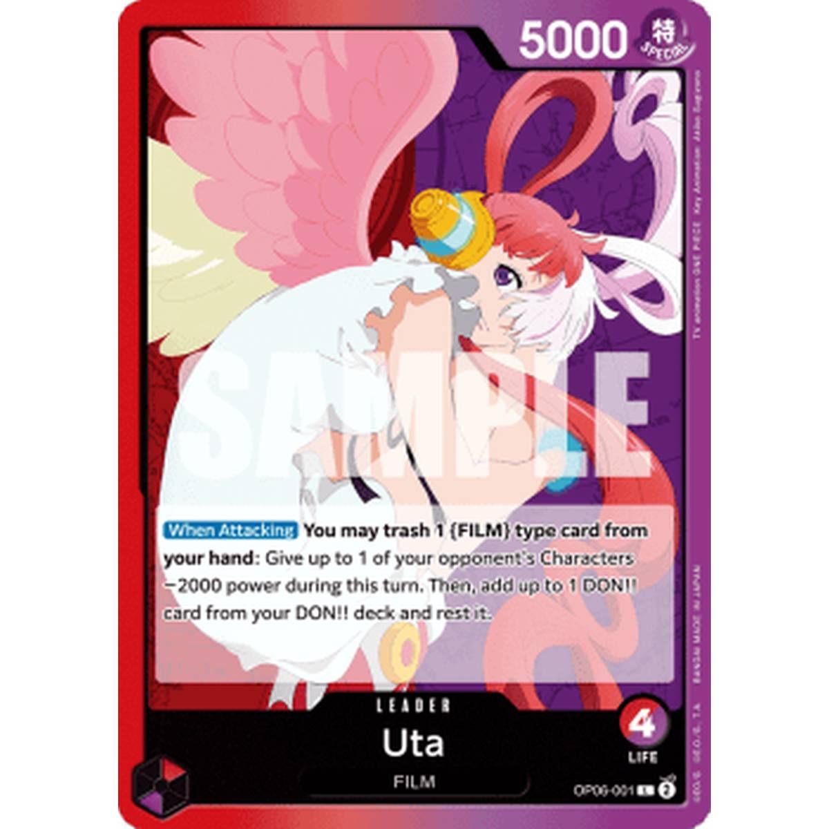 Uta (OP06-001) (V.1) - Uta (OP06-001) (V.1) - [OP06] [NM]