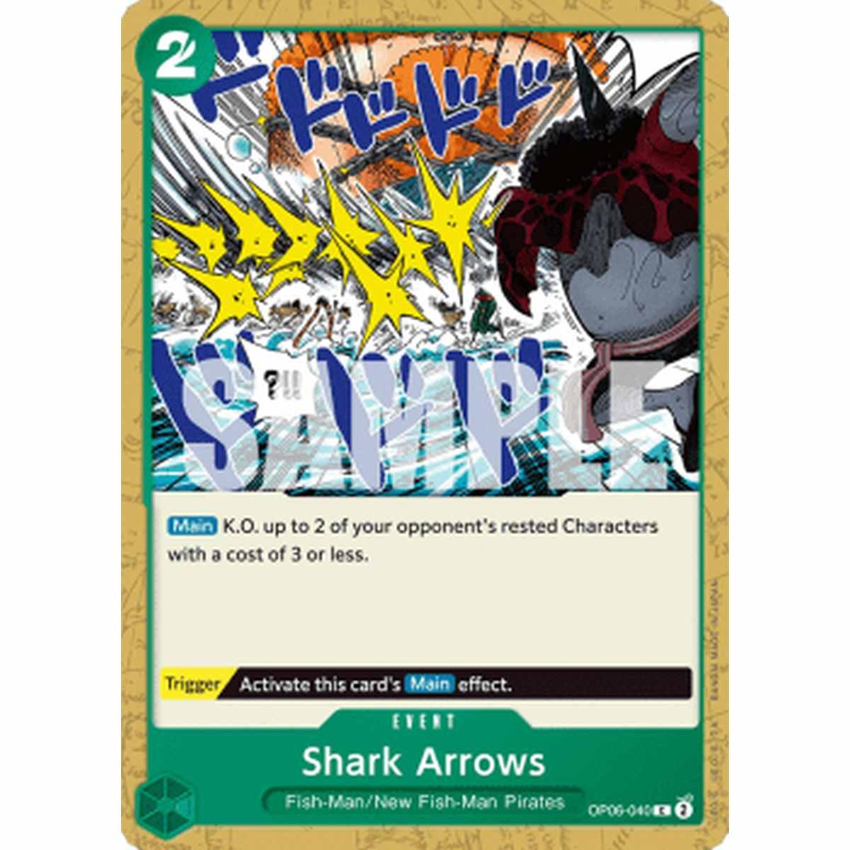 Shark Arrows (OP06-040) - Shark Arrows (OP06-040) - [OP06] [NM]