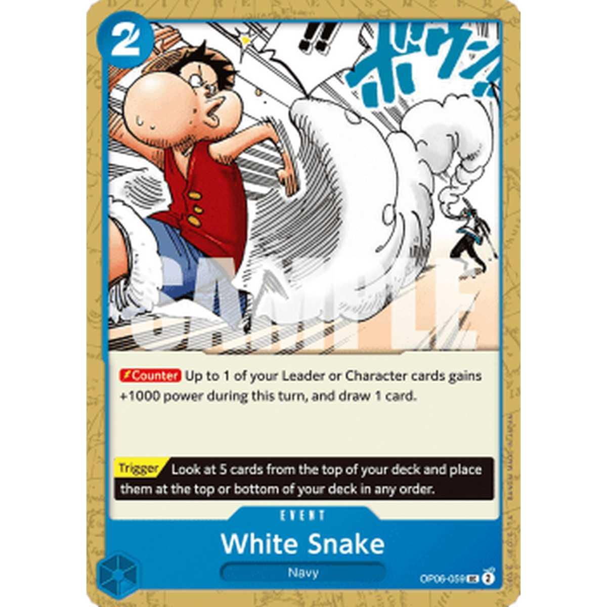 White Snake (OP06-059) - White Snake (OP06-059) - [OP06] [NM]
