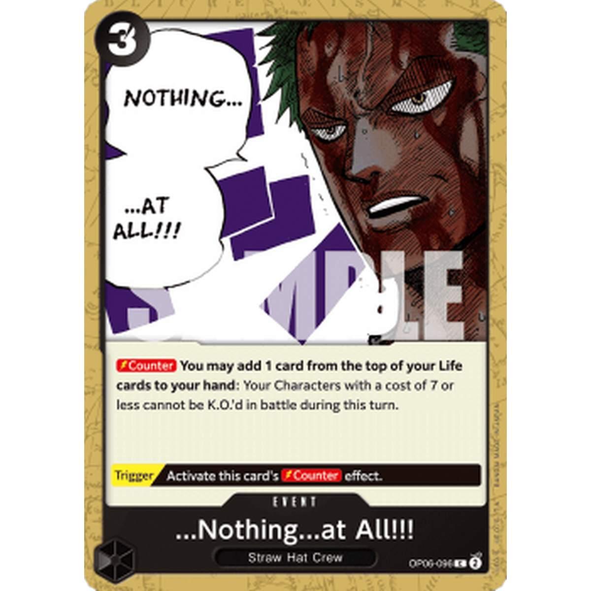 ...Nothing...at All!!! (OP06-096) - ...Nothing...at All!!! (OP06-096) - [OP06] [NM]