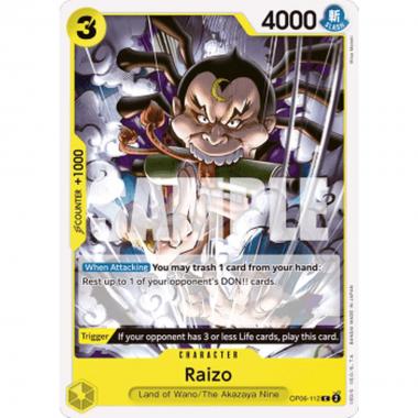 Raizo (OP06-112) - Raizo (OP06-112) - [OP06] [NM]