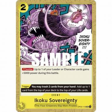 Ikoku Sovereignty (OP03-118) - Ikoku Sovereignty (OP03-118) - [OP03] [NM]